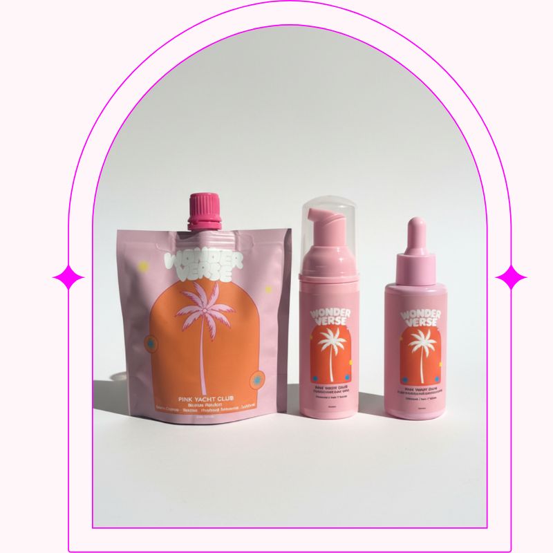 Pink Yacht Club Hydration Set