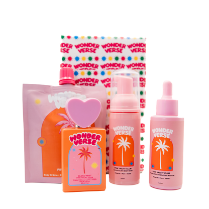 Pink Yacht Club Bodycare Layering Set