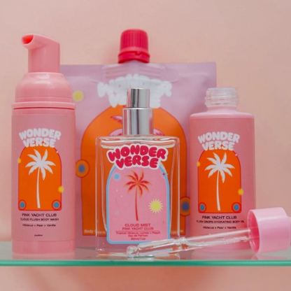 Pink Yacht Club Bodycare Layering Set