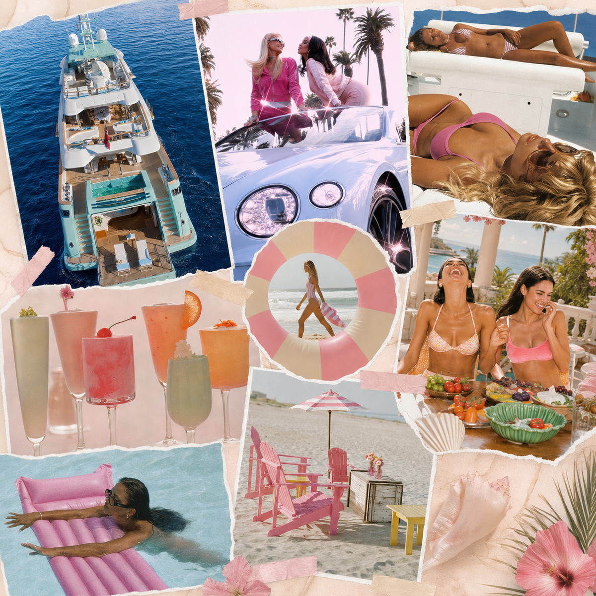 Pink Yacht Club — Palm Beach summer